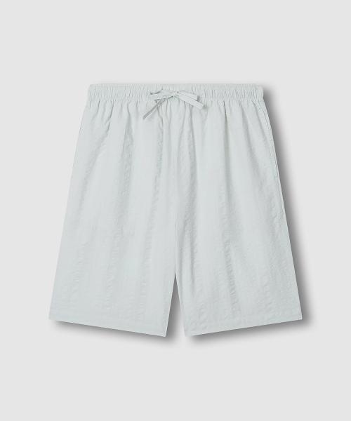 

[JAJU] Мужские мягкие капри-пижама из муслина [Отправка из Кореи] 100% Оригинал Mint Grey - M