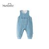 Huanxixiaoxiong Boys' Suspender Pants, Baby Autumn Corduroy Onesie, Girls' Spring And Autumn Pure Cotton Outdoor Long Pants