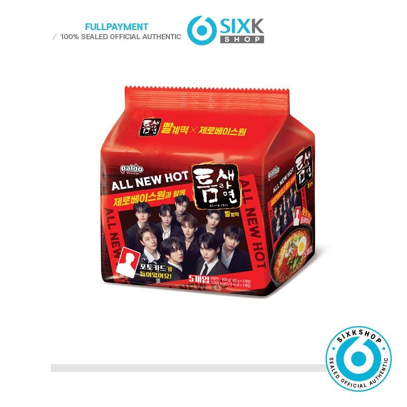 

PALDO Teumsae Ramen x ZEROBASEONE ФОТОГРАФИЯ 1 PACK (5EA)