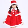 Children's Red Christmas Costumes, Children's Christmas Santa Claus Suits, Boys and Girls