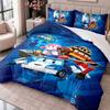 Robocar Poli 3Pcs Bedding Set Duvet Cover With Two Pillowcases For Bedroom Home Decoration