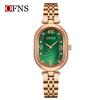 Ofns 1575 Luxury Exquisite Quartz Women's Full Steel Waterproof Diamond Inlaid Watch