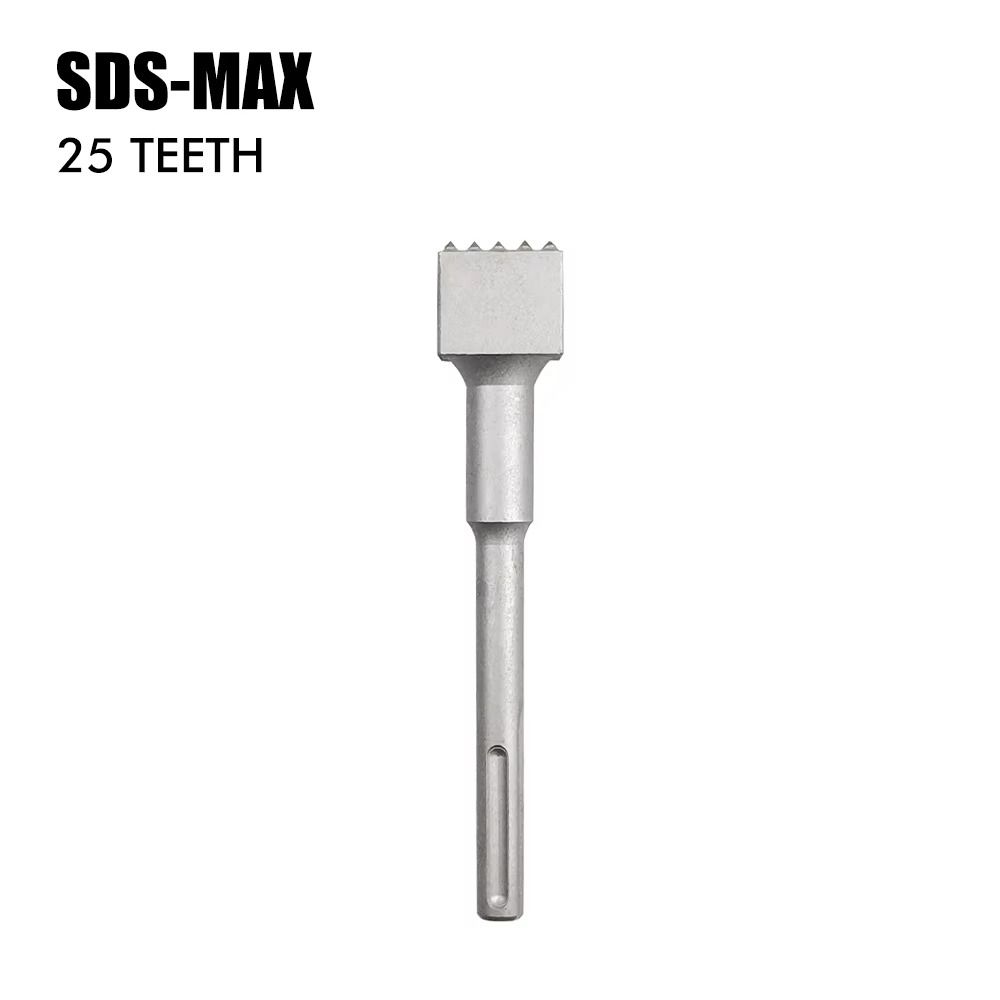 Alloy Head Bushing Bit Round Square HexagonTips Surface Roughening Concrete Bushing Bit Multifunctional Breaker