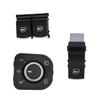Chrome Window Switch Mirror Button 5K3959857 5ND959565A 5ND959855 for VW Passat B6 Eos Golf 5 6 Plus GTI Mk5 Mk6 Tiguan SCIROCCO