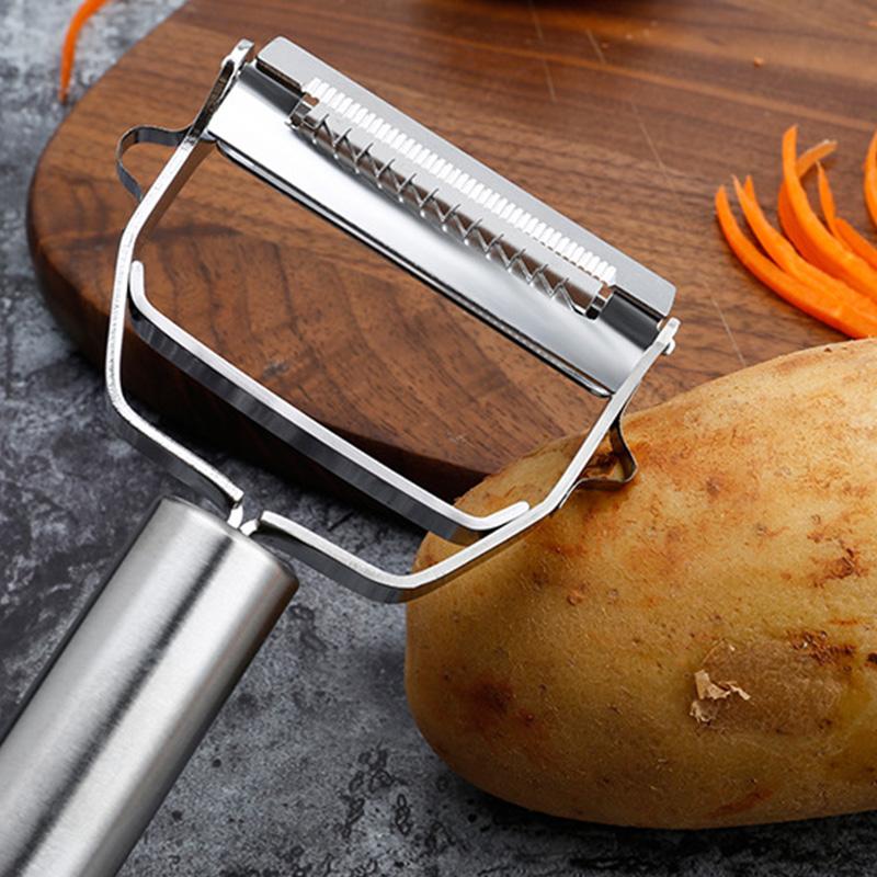 1 Stück Küche Zuhause multifunktionaler Karottenreibe; Gemüseschneider; Schäler; Rettichreibe; Schredder