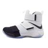 Zoom Soldier 10 LBJ Runde Zehe Rutschfest Leicht High Top Performance Basketballschuhe Unisex Sneaker Schwarz Weiß 852400-102
