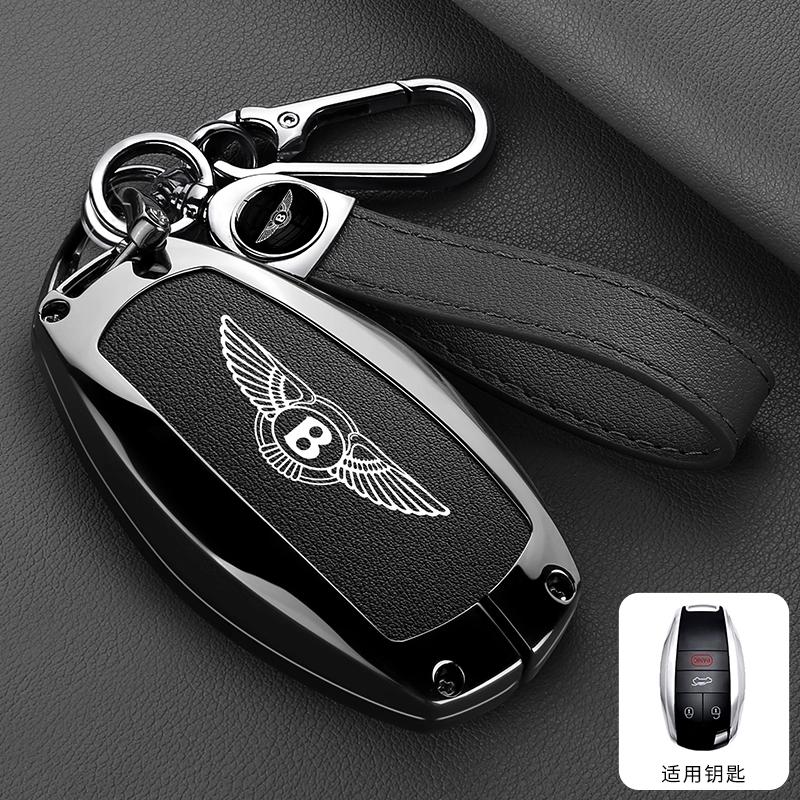 Pro Nový Bentley Flying Spur Continental GT Bentayga Mulsanne Auto LOGO Kryt Klíče od Auta Kryt Chytrého Dálkového ovladače Taška na Klíče Klip na Skořápku
