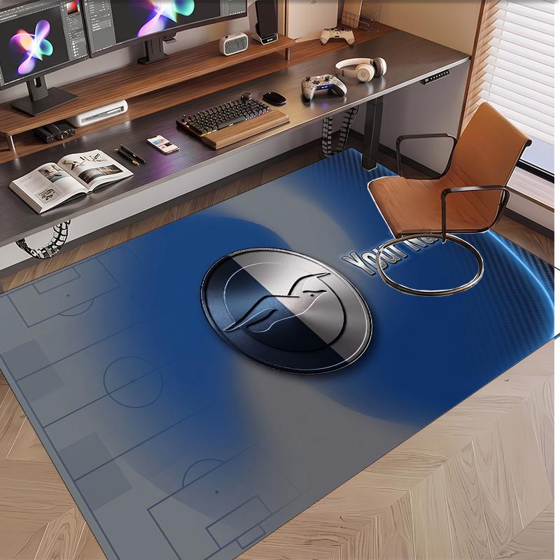 Personalized Crystal Velvet Carpet Brighton & Hove Albion Football Pattern Non Slip Floor Rug