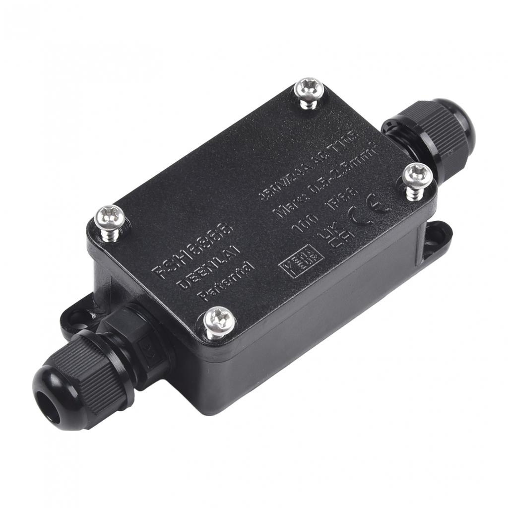 2 Ports Junction Box 240-450V IP65 Cable Connector