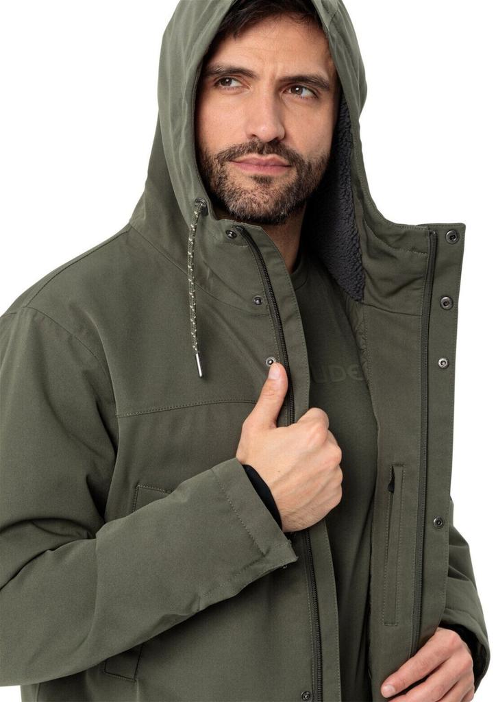 Мужская куртка VAUDE Manukau Parka II черный/хаки