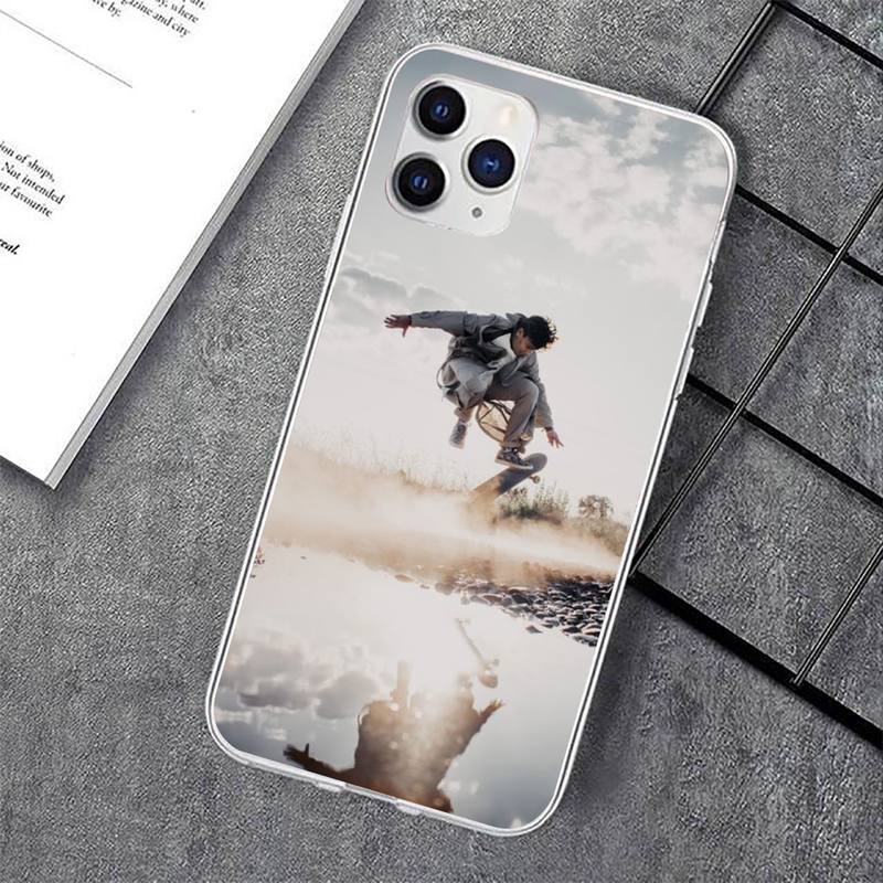 Sports Snowboarding Phone Case for iPhone 11 12 13 Mini Pro XS MAX 8 7 6 6S Plus X 5S SE 2020 XR Case