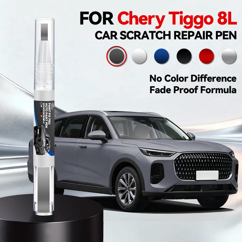 

Car paint pen repair For Chery Tiggo 8L Paint Repair Pen Touch Up Scratch Remover DIY Auto Accessories Black White Blue Red