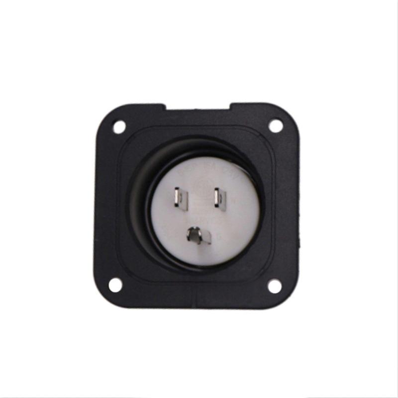 15A 125V Campers Power Outlet Waterproof Shock Resistant Design for Campers Vehicle Interior Electrical System