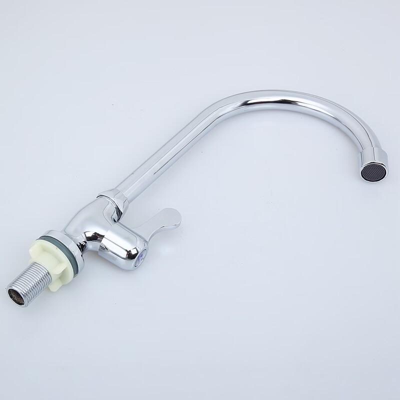 OEING Copper Quick-Open Single Cold Kitchen Faucet