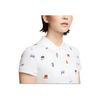 Nike Dri-Fit Cartoon Print Casual Short Sleeve Dress Women Dresses White Jewel-Orange CT2945-100