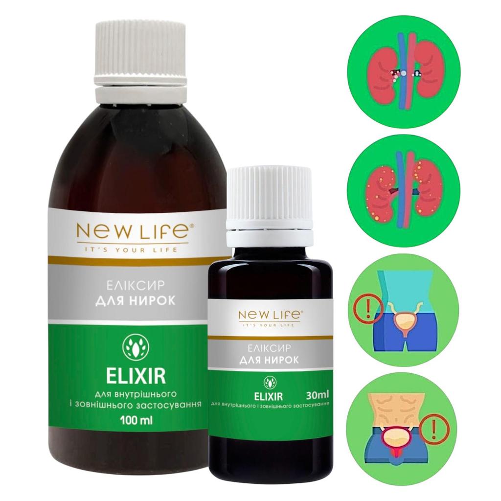 Эликсир для Почек на Травах Диетическая Добавка New Life