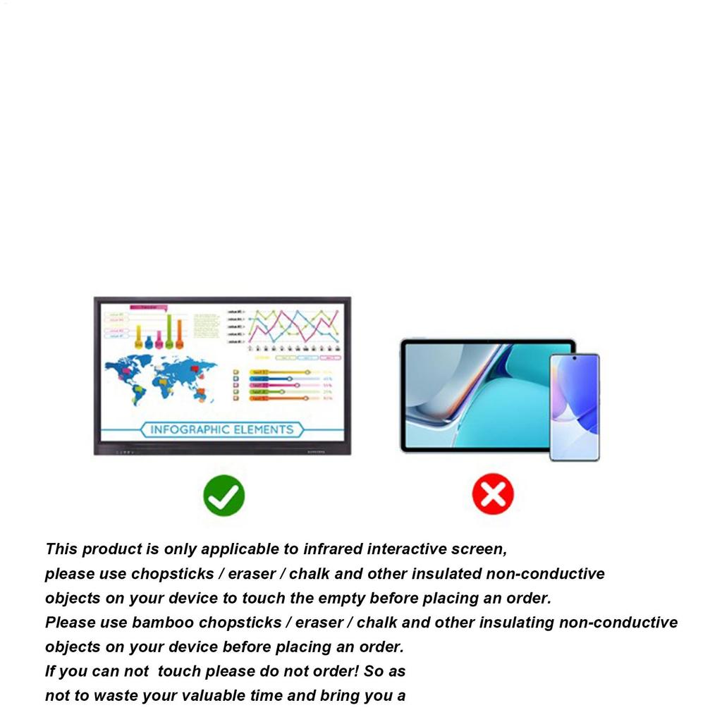 Touchscreen Pen Precision High Sensitive Portable Tool Precision Touch Screens Pen for Drawing Computer Offices Business Home