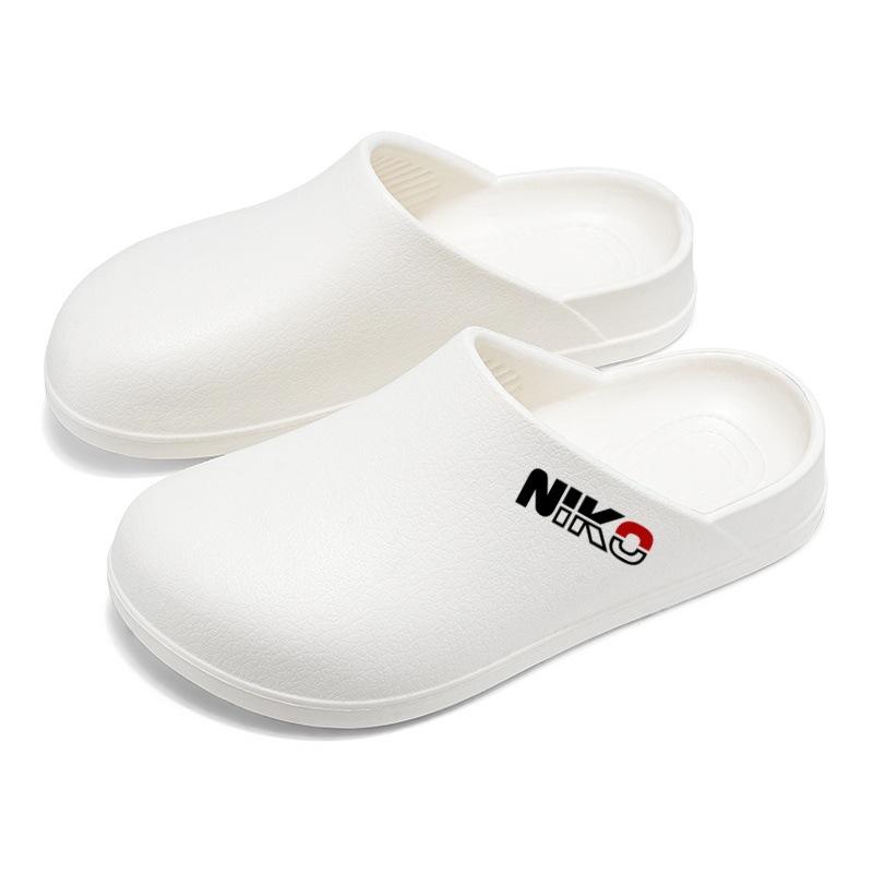 EVA weicher Boden auf Scheiße treten Gefühl Baotou Slipper große Größe Mode Freizeitschuhe rutschfest und desodorierend Arbeit Boken coole Hausschuhe