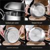 Wutuo 24cm 316 Stainless Steel Apple Soup Pot