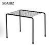 Iron Kitchen Storage Rack Closet Shelf Dish Drying Rack Spice Jars Holder Seasoning Bottles Shelves Spice Rack Kitchen Organizer