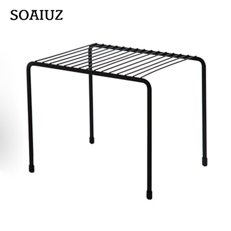 Iron Kitchen Storage Rack Closet Shelf Dish Drying Rack Spice Jars Holder Seasoning Bottles Shelves Spice Rack Kitchen Organizer