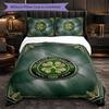 Celtic FC Themed Bedding 3Pcs Duvet Cover Set Decorative Bed Linen For Teen Room Home Decoration