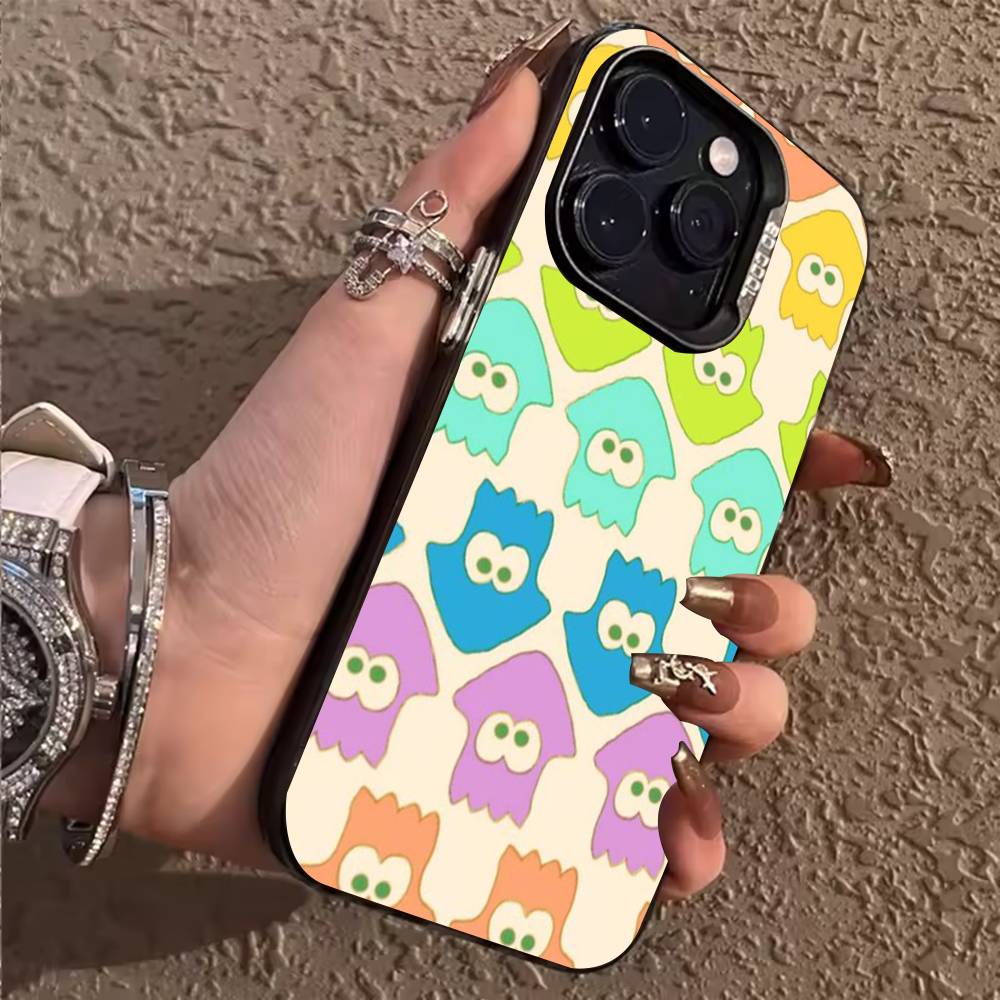 Game S-Splatoon Phone Case for iPhone 17,16,15,14,13,12,11,Pro,X,Xs,Max,Plus Shockproof Cover
