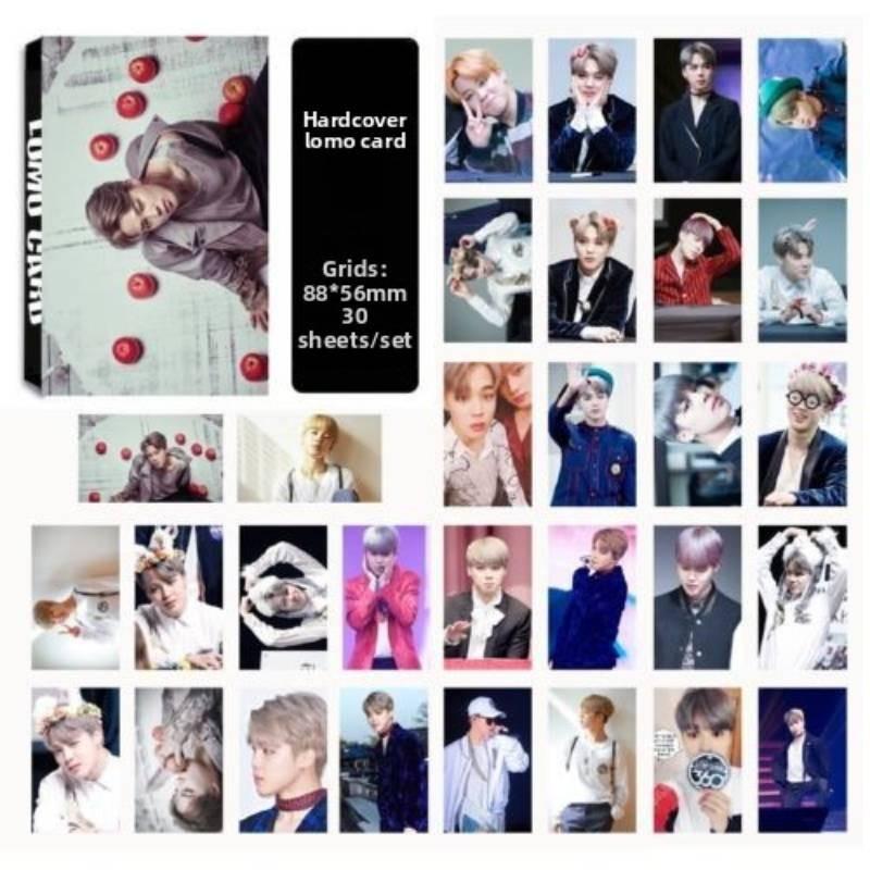 Bts Kaartenset Met Gepersonaliseerde Foto's Voor Festival Vakantie Groet
