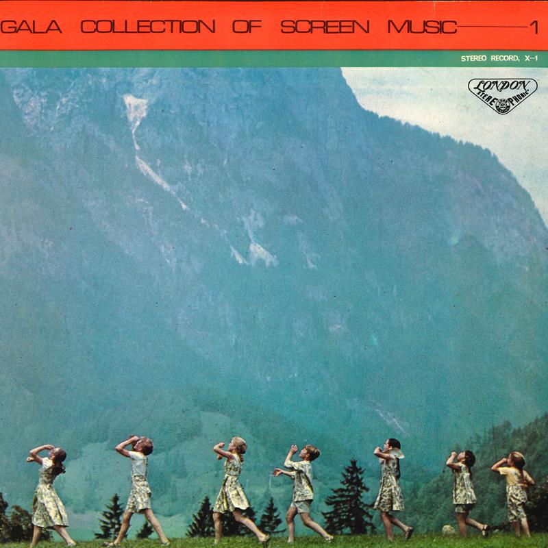 LP Record LONDON FESTIVAL ORCHESTRA & CHORUS - Gala Collection of Screen Music No. X1 LONDON STEREO P 1970 Japan Classical Used