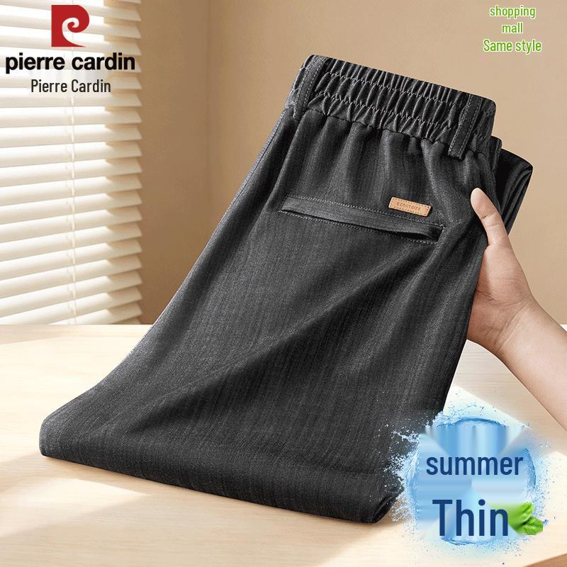 

Мужские повседневные брюки прямого кроя из смеси тенселя Pierre Cardin 3XL