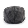 Mode Boina Hüte Für Männer Vintage Newsboy Caps Künstlerische Plaid Baskenmütze Mütze Frauen Einstellbar Flache Hüte Frühling Herbst Boina