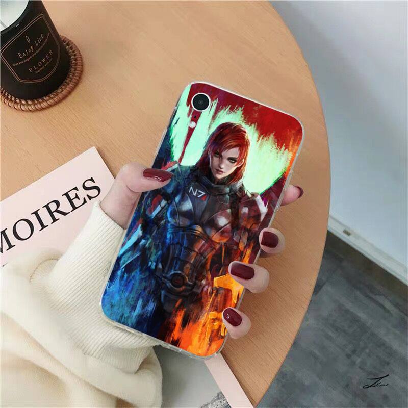 

Чехол для телефона N7 Mass Effect для iPhone 8, 7, 6, 6S Plus X SE 2020, XR, XS 14, 11, 12, 13, Mini Pro Max, чехол для мобильного телефона iPhone 12