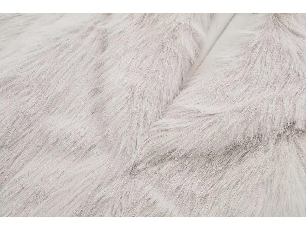 Damenmantel aus europäischem und amerikanischem Stil aus Kunstnerzfell - Mittellang (Modell 6318258)