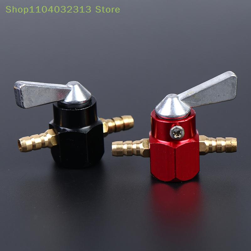 Universal 6mm Motorcycle Inline Fuel Valve Petcock On-Off Switch Motocross Carburetor Accessories for Scooter