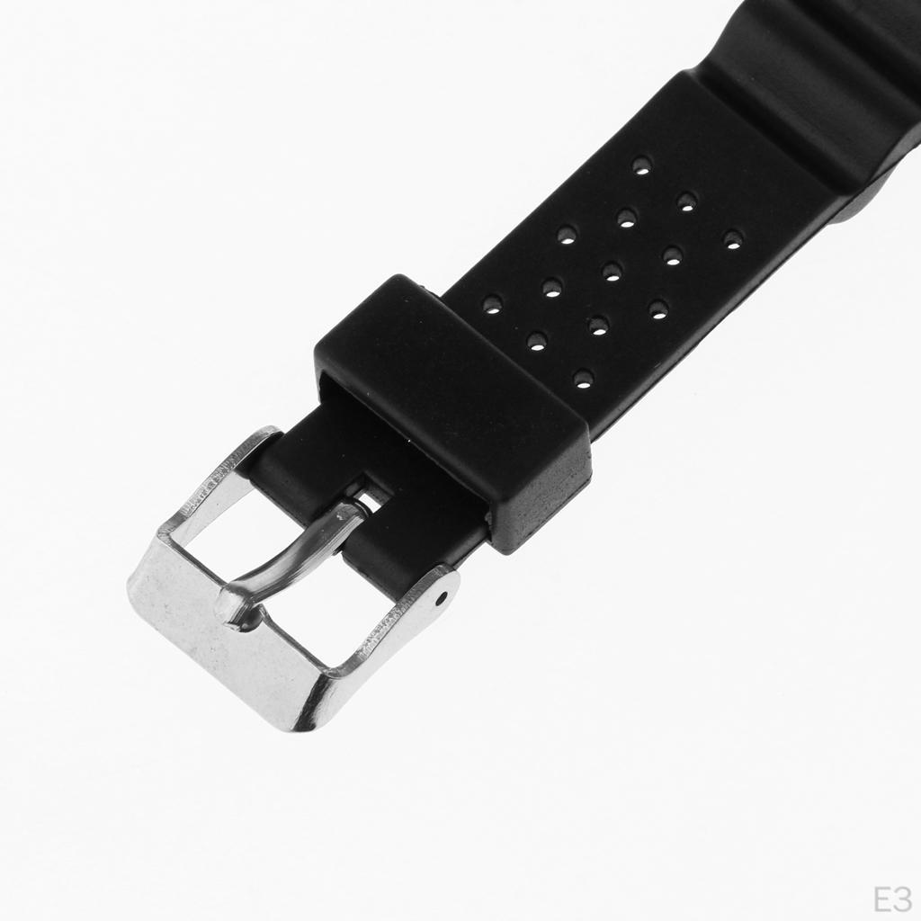 Регулируемый сменный ремешок для водонепроницаемых часов -22 мм 22mm — фото 4