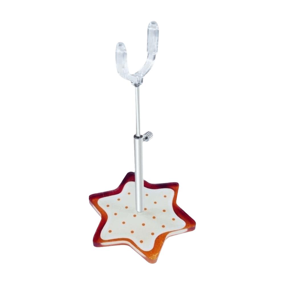 Shaped Base Doll Standing Bracket Retractable Model Holder Doll Display Rack  Doll Accessories