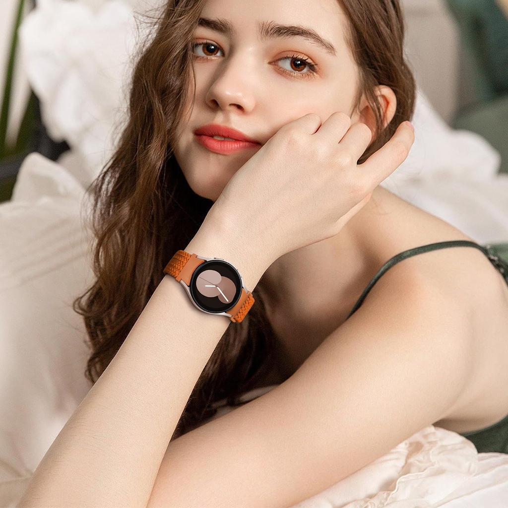 Armband für Samsung Galaxy Watch 7 6 4 classic/5 Pro 44mm 40mm 45 47 Ohne Lücken Geflochtenes Magnetisches Armband correa Galaxy watch 7 Armbänder