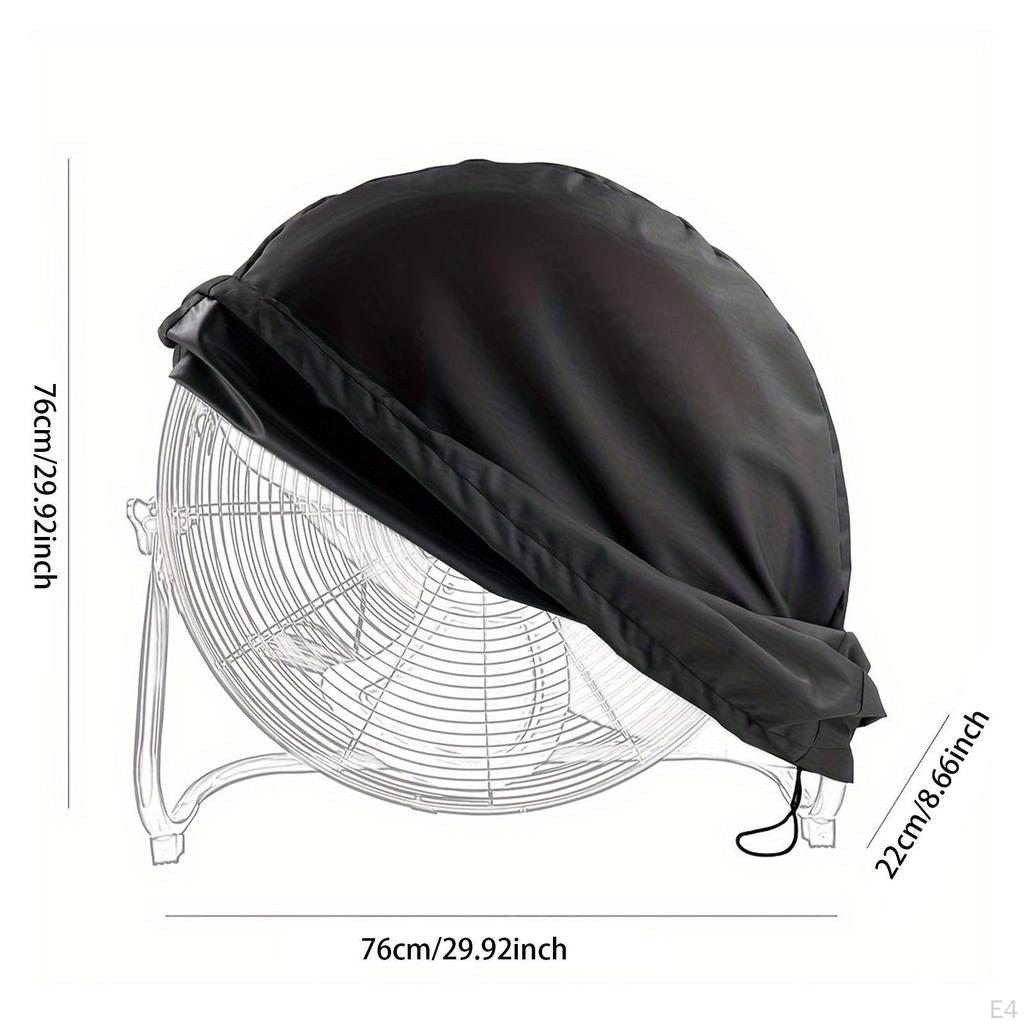 Floor Fan Cover for Industrial Use, Dust Protection Summer Warehouse