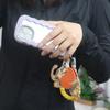 Animal Pendant Leather Keychain PU Leather Bag Charm Lovely Key Chain Holder  For Women