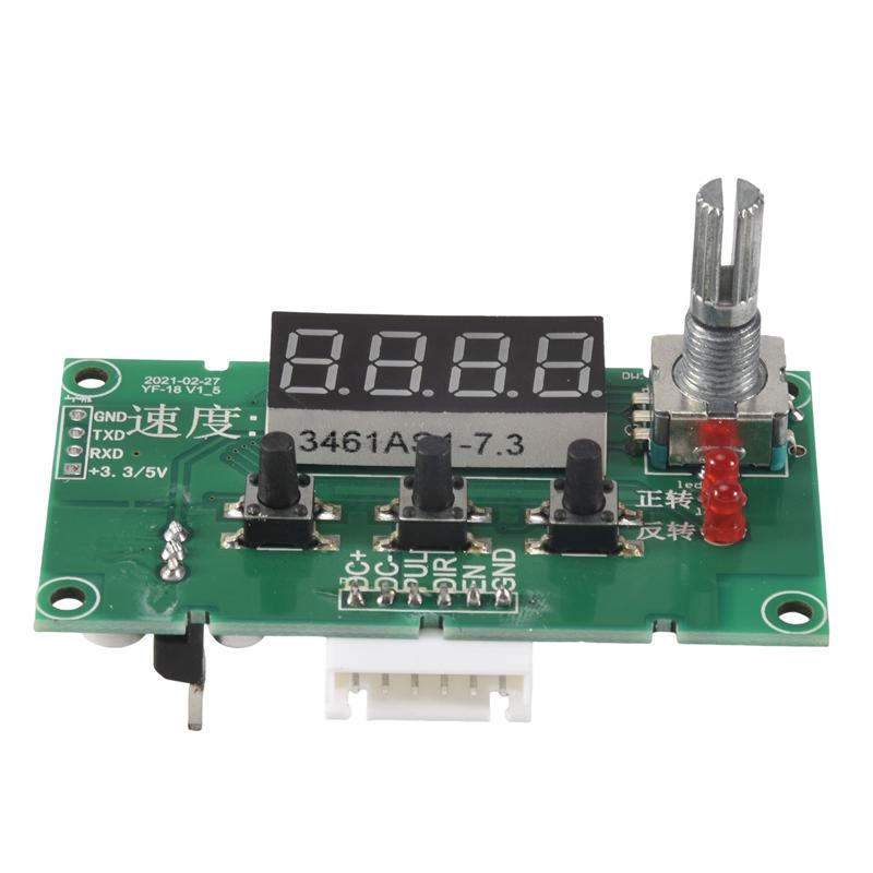 

A96I-Speed RPM Display Stepper Motor Driver Controller Board Speed Adjustable Reversal зелений