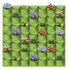 Decorative Vertical Garden Solutions Hanging Felt Grow Bags for Indoor Use