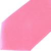 [ao-LABEL] Brand Silk Glossy Tie, 8cm Wide, Available In 30 Colors, Stylish Men's Tie, Business & Party Wear, Solid Color, Light Pink (Cherry Blossom