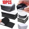 10Pcs Self-Adhesive Hook and Loop Fastener Tape Dot Double-Sided Adhesive Tape Nylon Sticker With Strong Glue For Home Office
