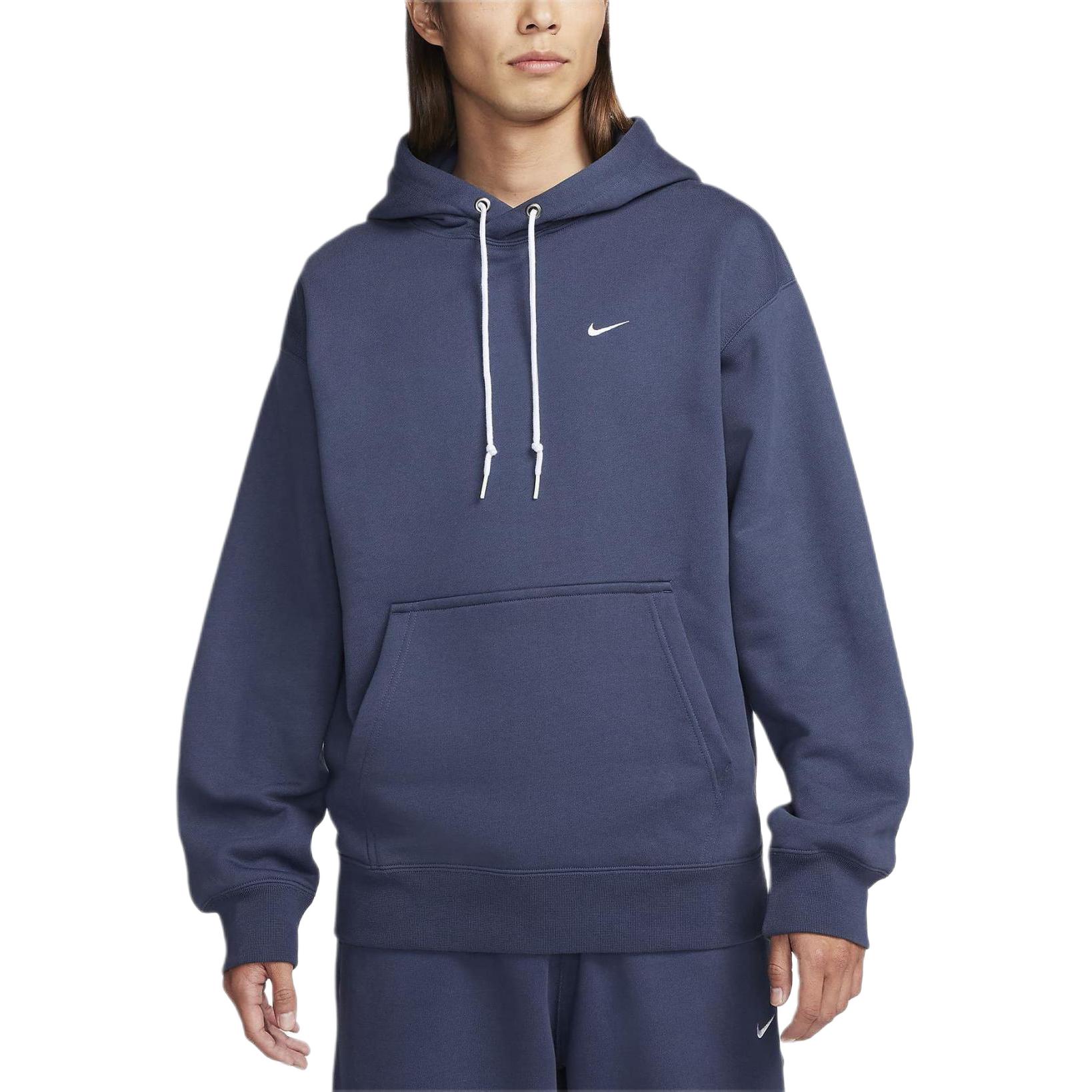 Nike Solo Swoosh Sweatshirt Men s Thunder Blue DX1356-437 L