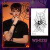 Waterproof Spider Tattoo Realistic Halloween Face Tattoo Body Art Body Tattoo Stickers  Face Makeup