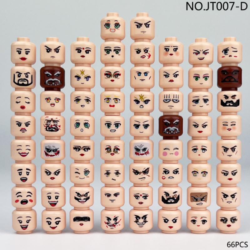 High-Quality Hot High-Quality 56Pcs/Lot Compact size High-Quality Figure High-Quality Creative High-Quality Head High-Quality Faces High-Quality