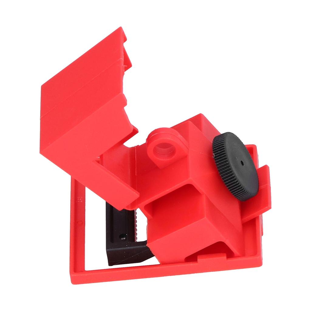 Clamp Type Circuit Breaker Lockout Industrial Electric Power Insulation Safety Lock for Handle Small Than 42mm