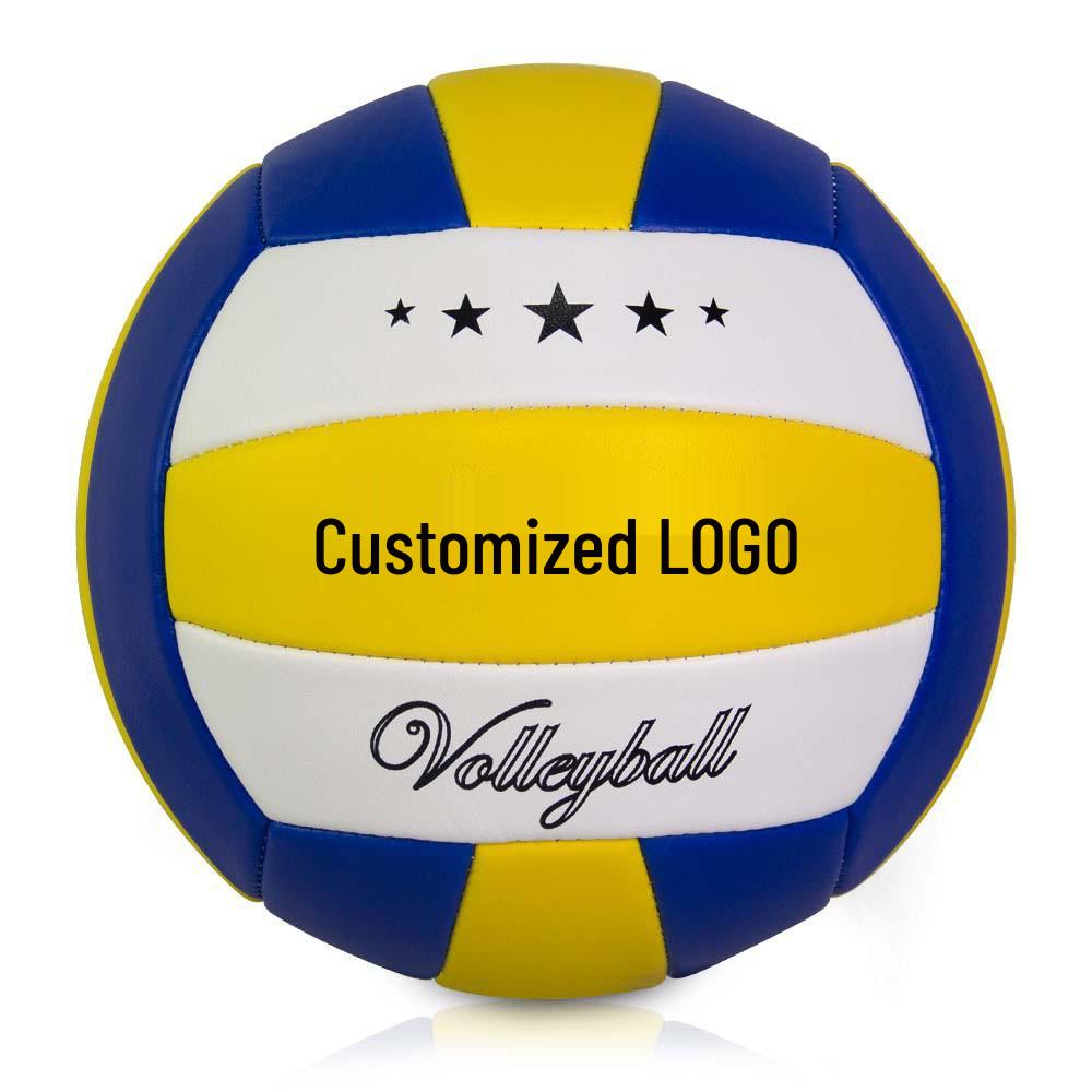 Durable PVC Non-Slip Volleyball: Soft Machine-Sewn, Multi-Style for Indoor & Outdoor Training