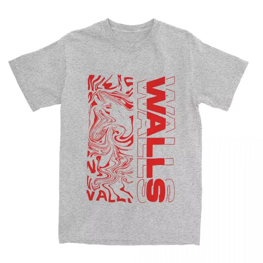 Louis Tomlinsons Faith Future Accessoarer Herr Dam Vintage Bomulls T-shirt Merch Tee Sommar Streetwear Överdimensionerad Lös Avslappnad Topp