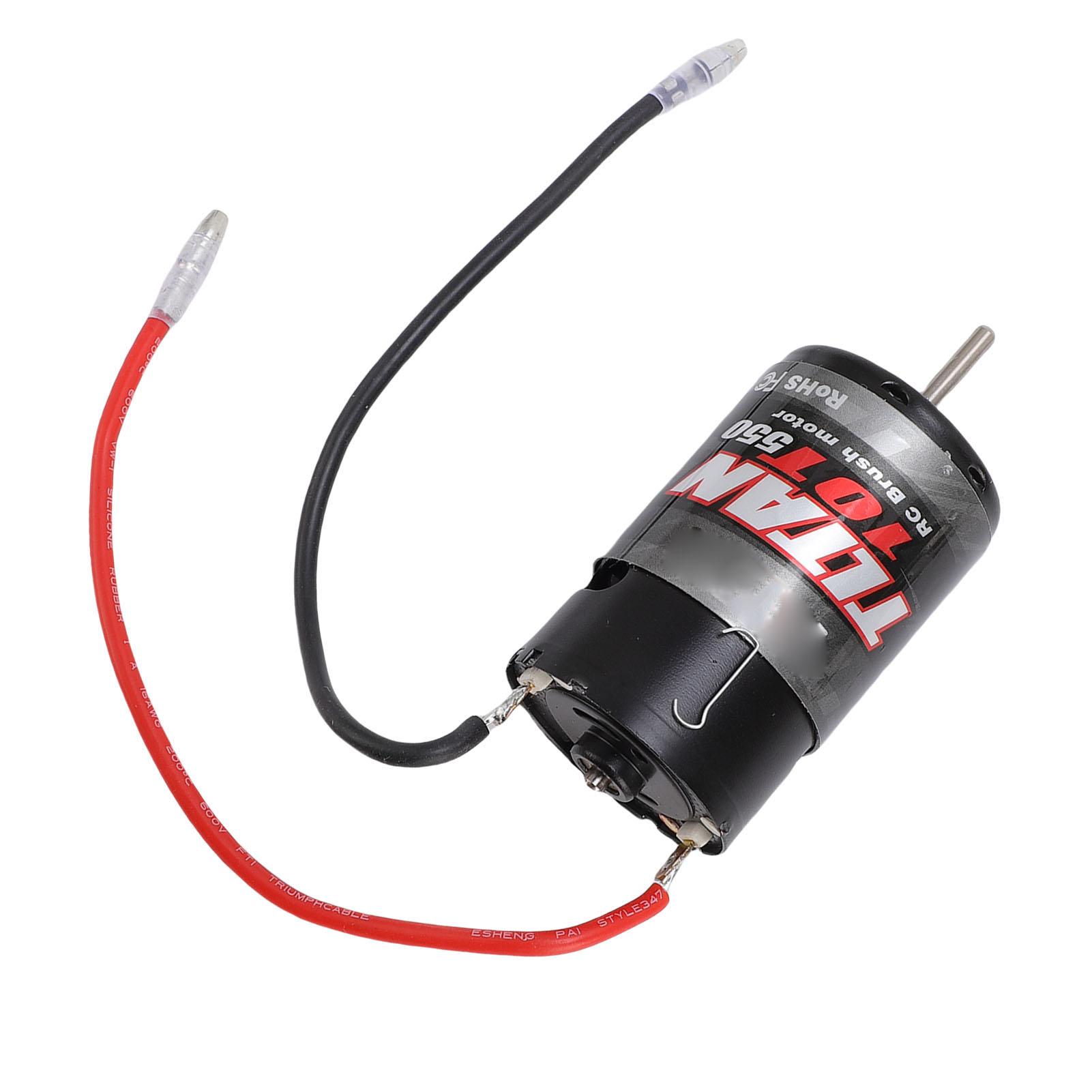 

550 10T Brushed Motor Replacement for Axial SCX10 AXI03007 JL 90046 1:10 RC Crawler High Speed RC Car Motor